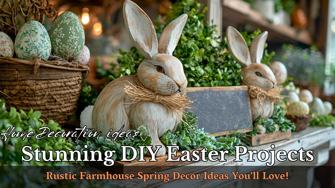 Rustic Farmhouse DIY Easter Projects for a Stunning Spring Home
