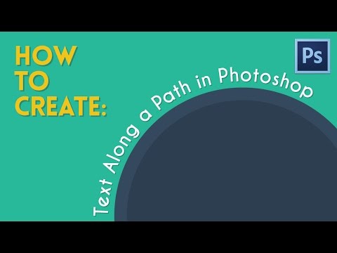 Text Along a Path (and Inside Shapes!)  | Photoshop Tutorial