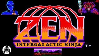 Zen: Intergalactic Ninja NES/Famicom/Dendy прохождение [60fps]