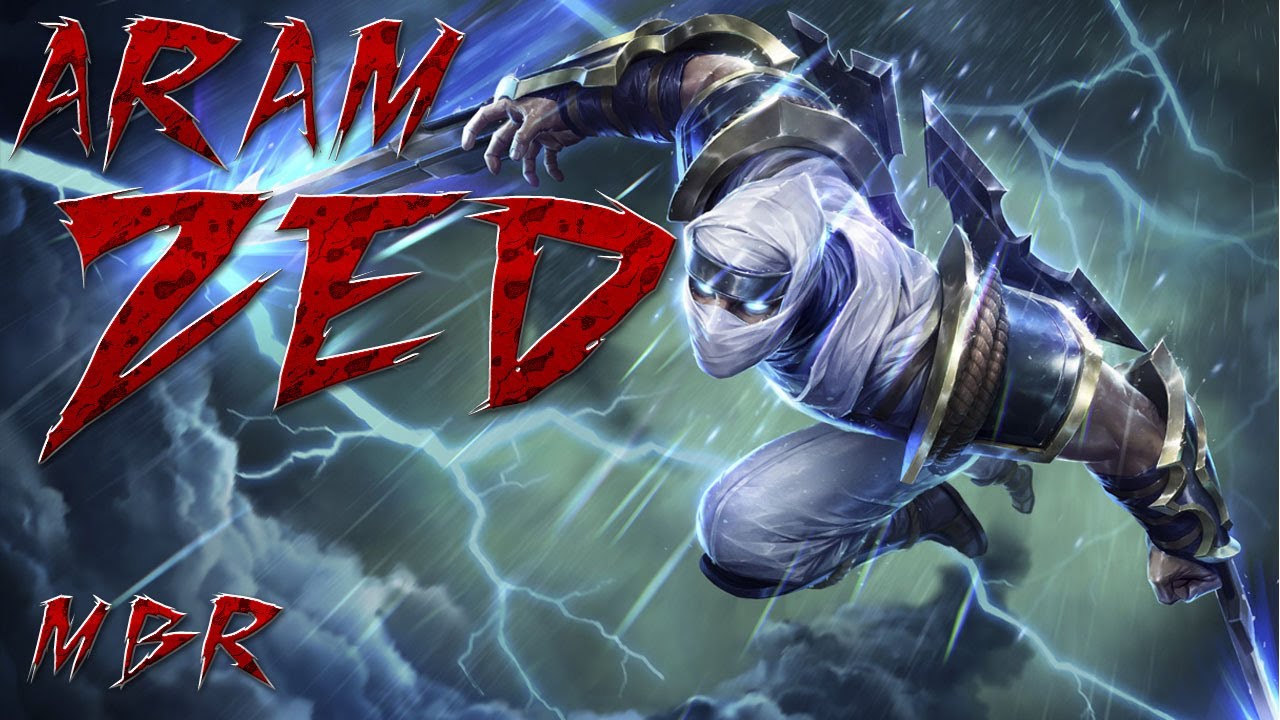 ARAM Zed - League of Legends Season 4 Gameplay HD - YouTube