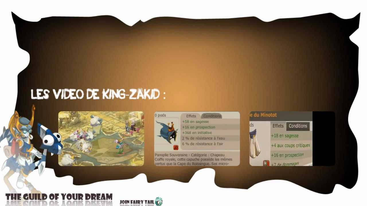 [Dofus]◢King-zakid◣ Crâ Multi-éléments lvl 200 ►Hecate◄