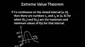 Extreme Value Theorem