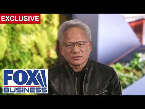 Jensen Huang addresses concerns about AI replacing jobs and argues that the technology actually driv…