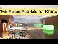 TwinMotion Materials