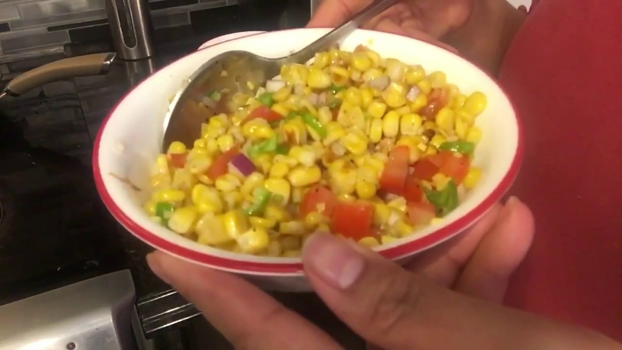 Pan Roasted Corn Salsa YouTube