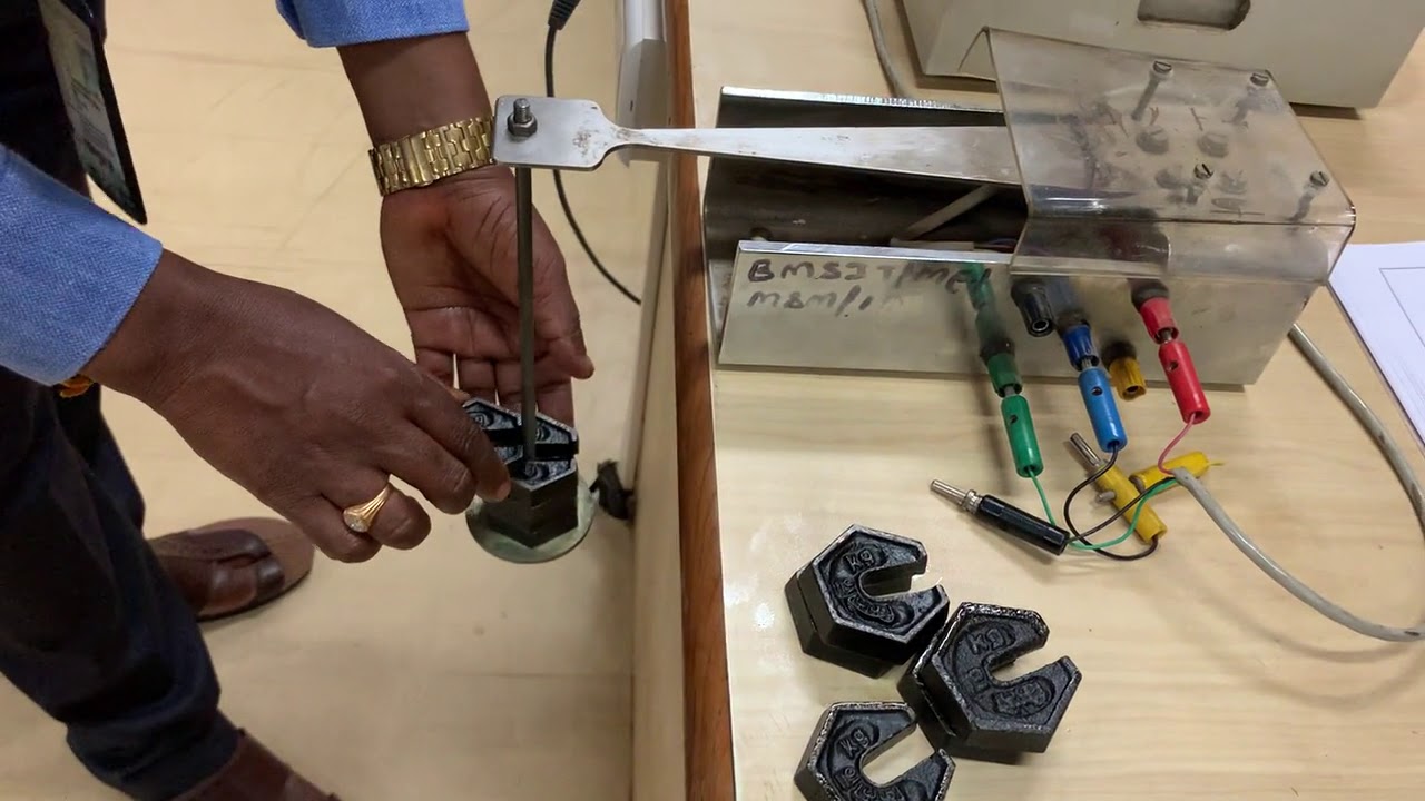 Strain Gauge Quarter Bridge Condition YouTube