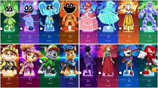 SMILING CRITTERS  VS PAW PATROL VS DIGITAL CIRCUS VS ALL Tiles Hop! by Music Hop Funny 6,283 views 5 days ago 1 hour, 4 minutes