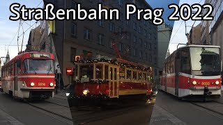 Tram | Straßenbahnen im Tatra Paradies Prag / Pražská tramvaj 2022 [HD] [DE]