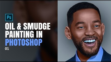 Smudge Painting tutorial | PART ONE | Will Smith | Photoshop Tutorial