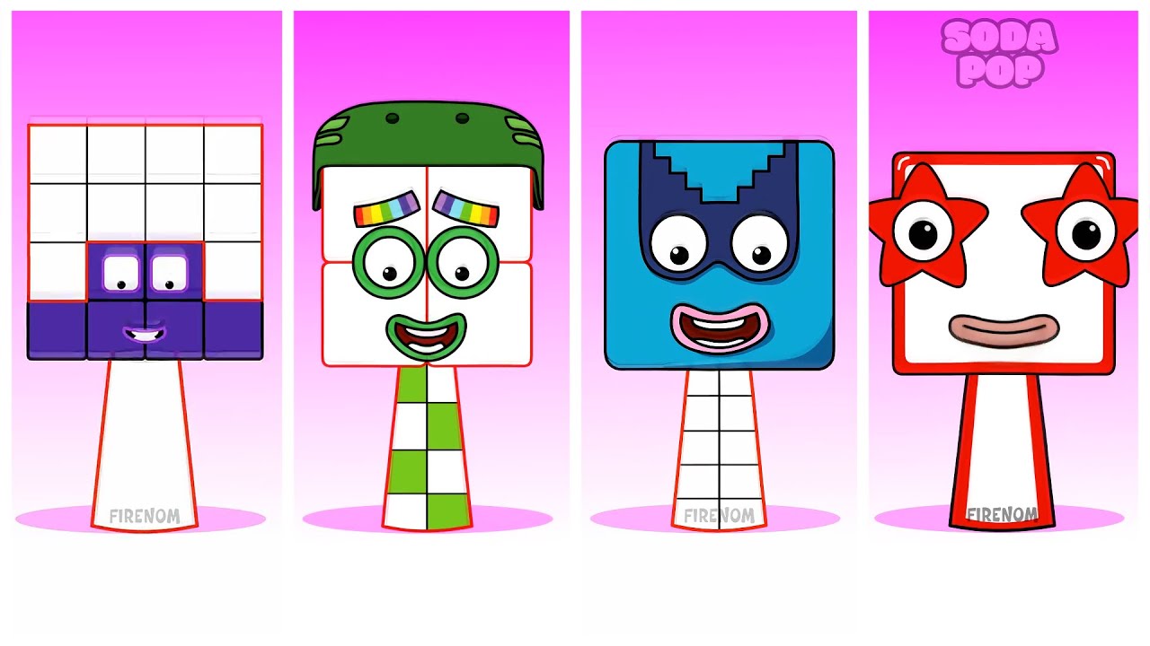 Sprunki OC Sixteen Numberblocks Phase 2 