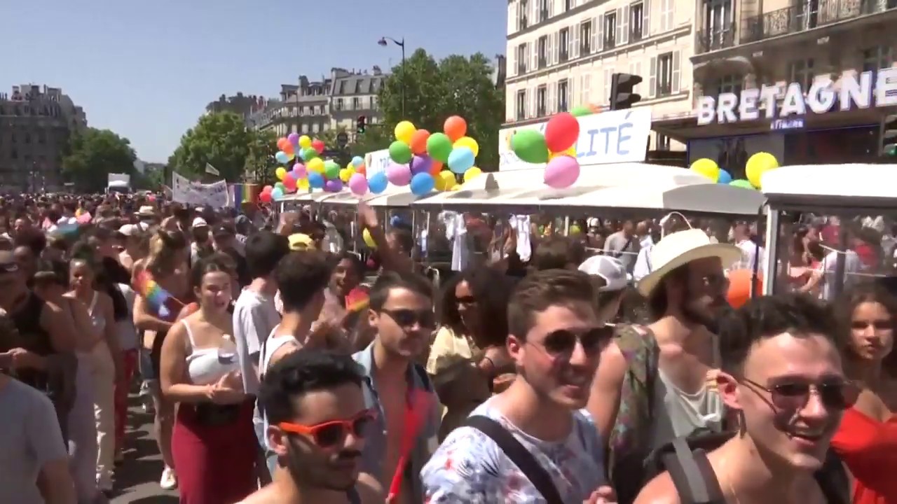 Live Paris Gay Pride kicks off in the French capital YouTube