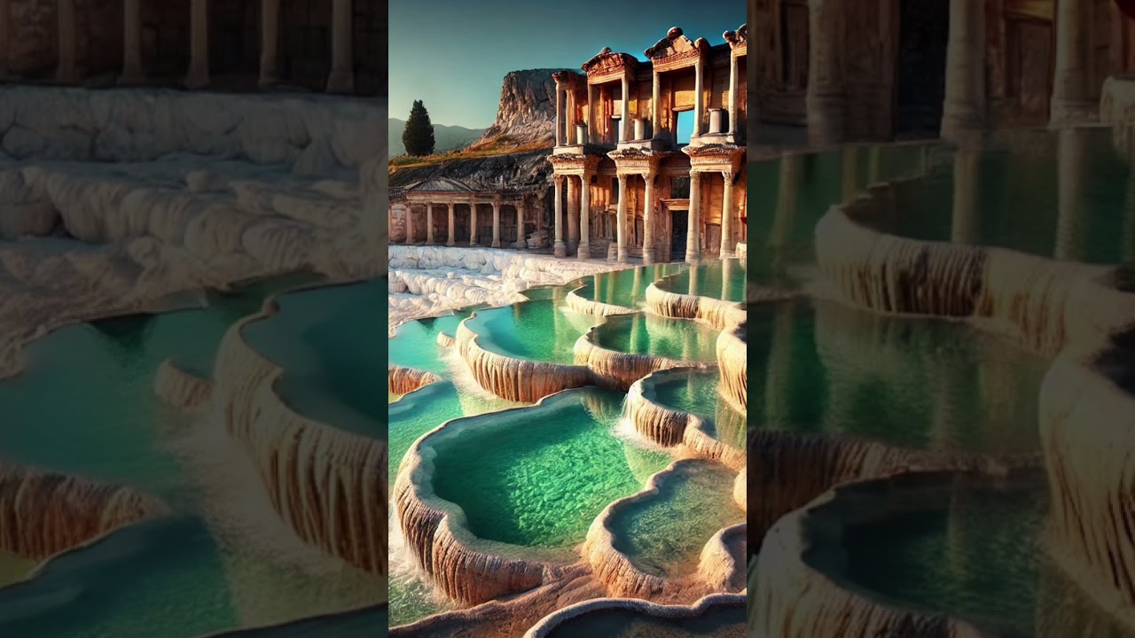 “Hierapolis and Pamukkale: Where Ancient Ruins Meet Nature’s Wonder”