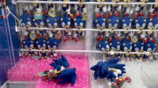 The Most Sonic The Hedgehogs In A Claw Machine