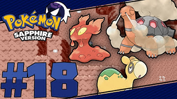 Pokemon Sapphire HD(Part 18) - The Fiery Path of Experience!