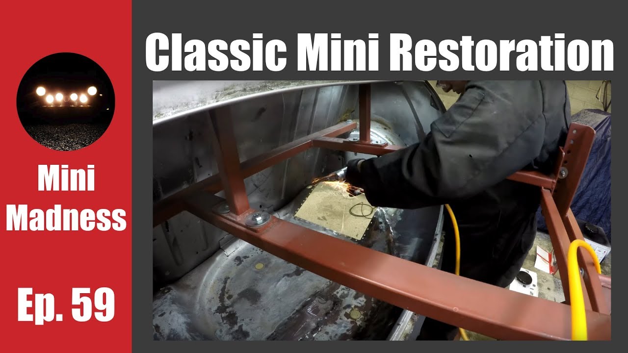 Classic Mini Restoration Ep 59 Boot Floor Repairs Youtube