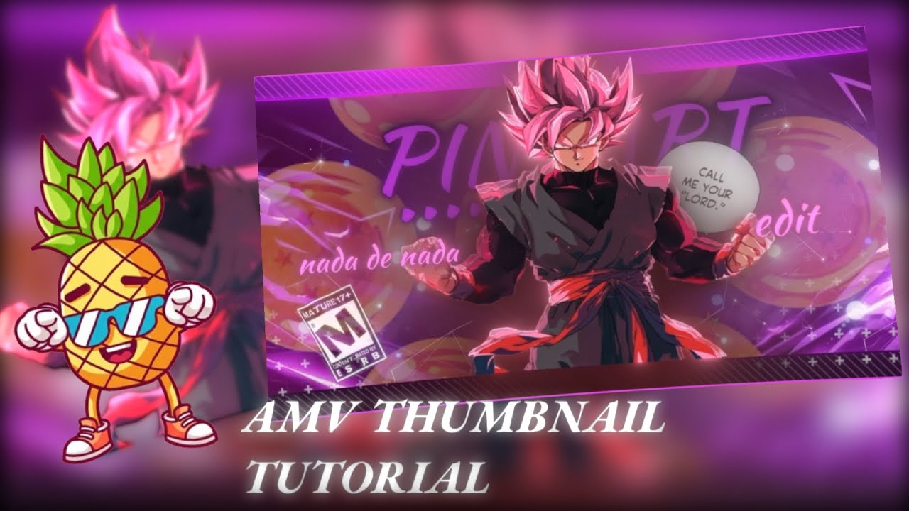 AMV THUMBNAIL tutorial | node video editor 