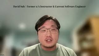 Alumni Q&A: David Suh - Software Engineer Technical Interview Tips screenshot 5