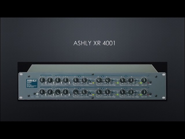Configuracion 3 vias stereo crossover ASHLY 4001 - YouTube