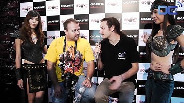 GIGABYTE - GOOC 2010 - Interview with Tim Handley (GOOC 2011 exclusive infos)