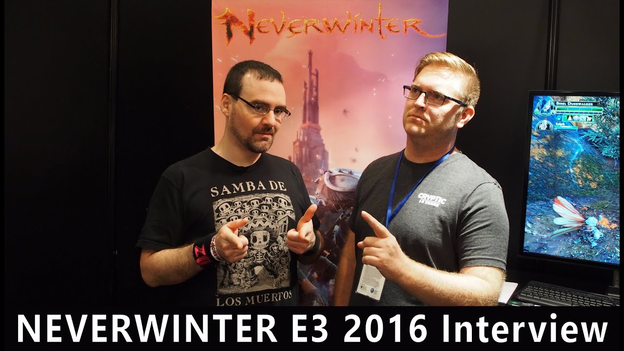 Neverwinter E3 2016 Interview (Xbox One)