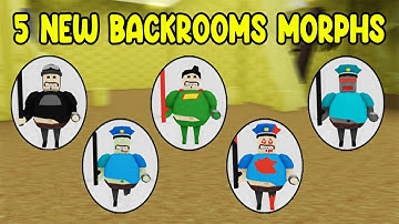 UPDATE - How to Find ALL 5 NEW BACKROOMS MORPHS in Find The Backrooms Morphs