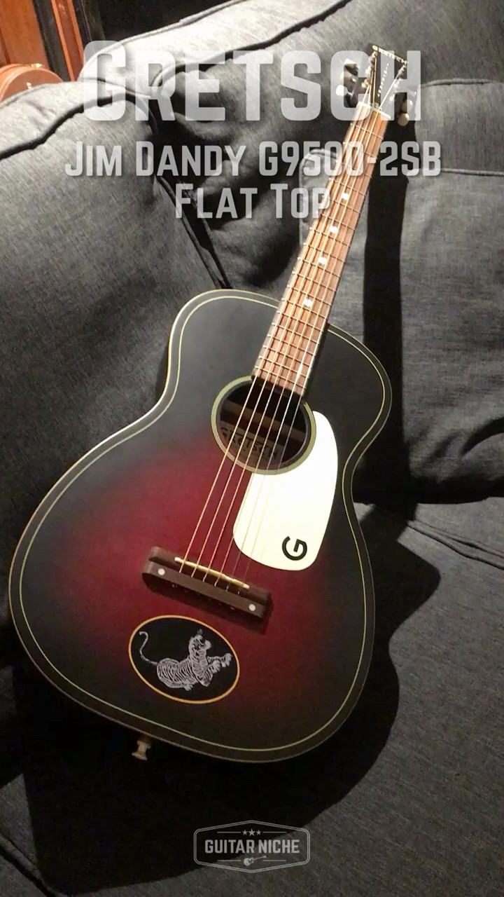 Gretsch Jim Dandy G9500 2SB Flat Top #gretsch #jimdandy