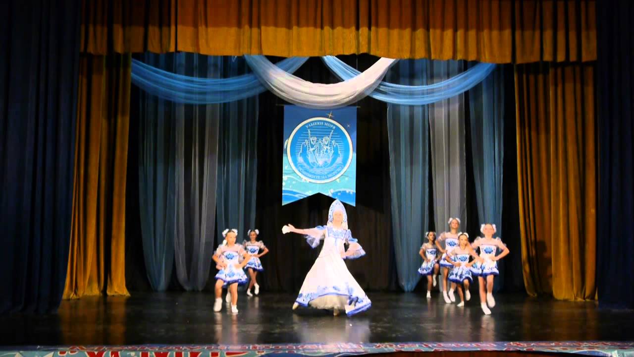 танец гжель