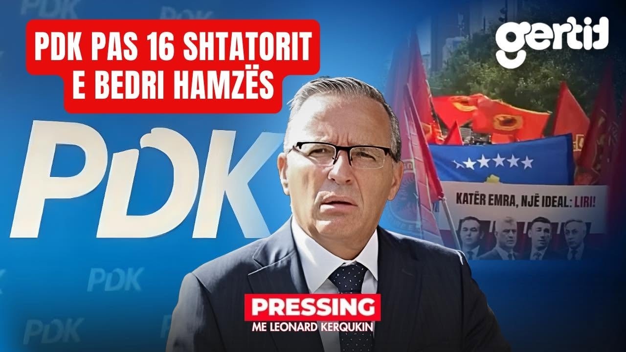 PDK PAS 16 SHTATORIT E BEDRI HAMZËS | PRESSING | T7