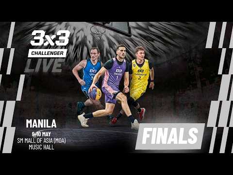 RE-LIVE |  FIBA 3x3 Manila Challenger 2026 | Qualifier for Vienna Masters | Finals
