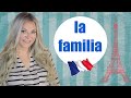 LA FAMILIA en FRANCÉS 🇫🇷 Aprender francés principiantes