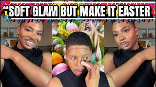 “EASTER SOFT GLAM TUTORIAL 🐰✨ | Pastel Spring Makeup Look”