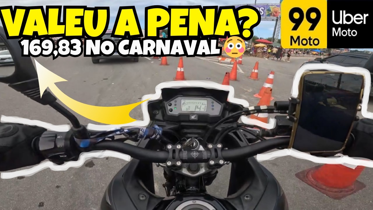 Carnaval Valeu a Pena? Olha Quanto Fiz na 99 e Uber!