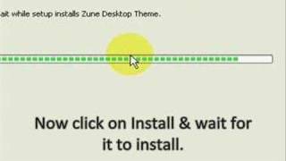 Zune desktop theme