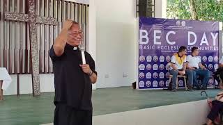 Ang Balaan Nga Eukaristiya//Rev. Fr. Ciano Ubod, BEC Day, IHM Parish, Pinan, ZDN, Diocese of Dipolog