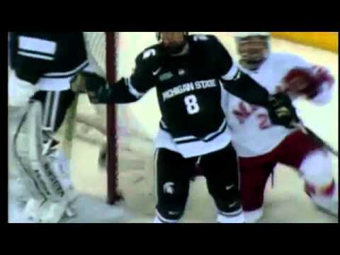 Miami Hockey Highlights vs Michigan State - 03/09 & 03/10/12