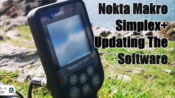 Nokta Makro Simplex Installing The Software Update