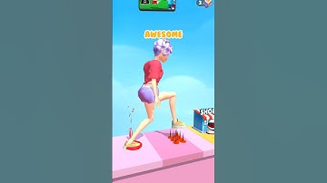 ASMR Tippy Toe 3D Gameplay part 12 #shorts #asmr