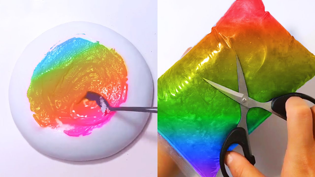 Relaxing Slime Compilation ASMR | Oddly Satisfying Video 😚 - YouTube