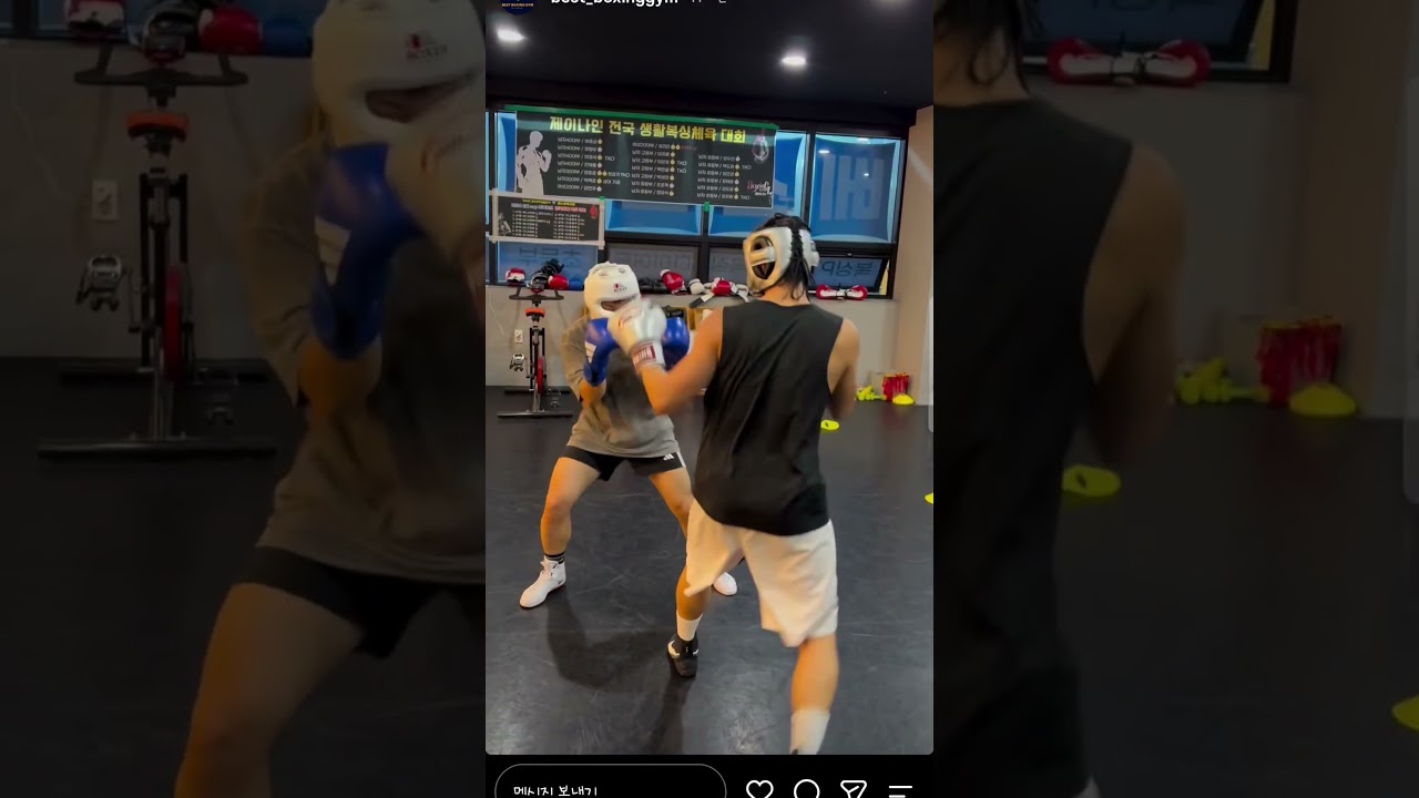 부산 명지 베스트복싱짐 스파링데이는 다들 파이팅 입니다!!!!