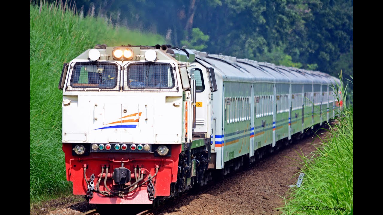 Railway Kereta Api : KA 154 Jayabaya Melewati Tanjakan 