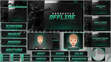 GRATIS OBS Studio Overlay Pack & Setup Tutorial voor Twitch Streaming (SNEAK)