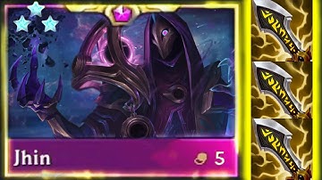 Set 3.5 Is Back!!! Full Crit Jhin ⭐⭐⭐ "6 Dark Star 4 Sniper"  365.000 DAMAGE!