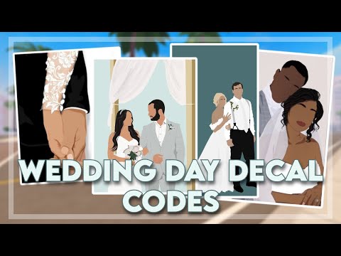 WEDDING DAY DECAL CODES For Berry Avenue And Bloxburg