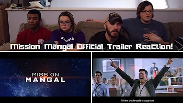Mission Mangal | Official Trailer REACTION! | Akshay | Vidya | Sonakshi