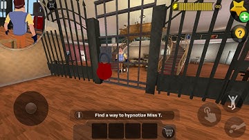 troll Miss T so funny everyday in Scary Teacher 3D (android, ios)