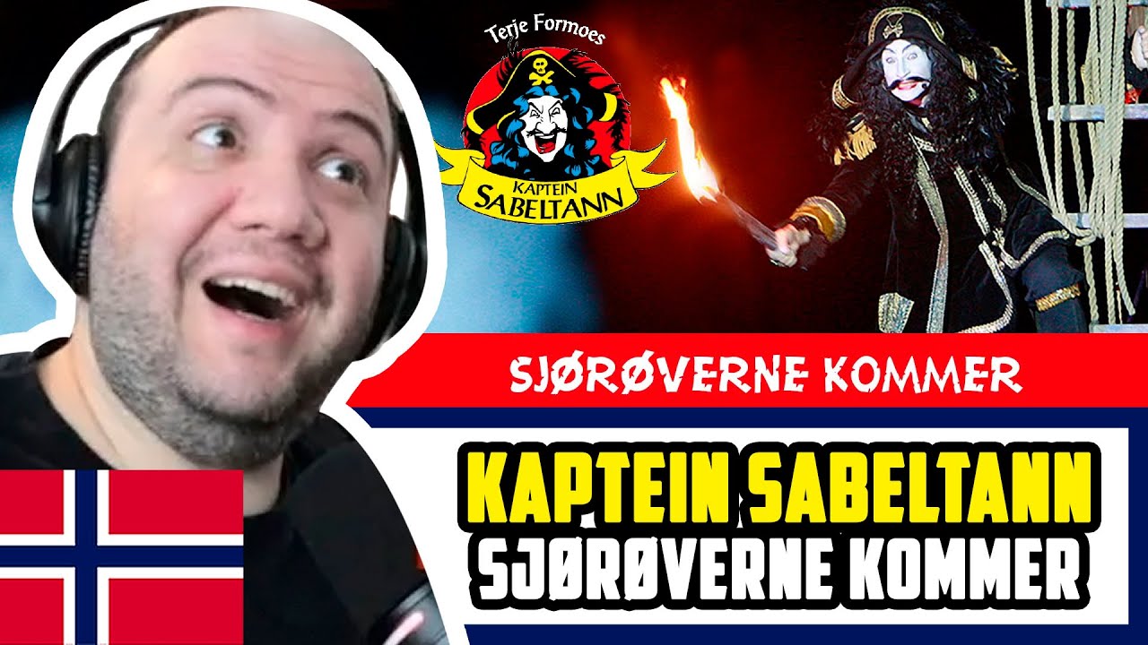 🇳🇴 Kaptein Sabeltann - Sjørøverne kommer! TEACHER PAUL REACTS NORGE