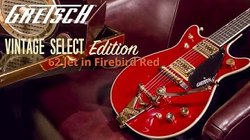 Gretsch G6131T-62 Vintage Select ’62 Jet in Firebird Red | Featured Demo | Gretsch Guitars