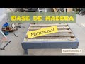 HICIMOS UNA BASE DE MADERA PARA CAMA MATRIMONIAL // hazlo tú mismo // Beatrizz Calvo