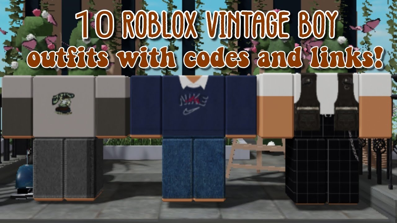 10 Roblox Vintage Boy Outfits With Codes And Links Youtube - roblox old man outfit