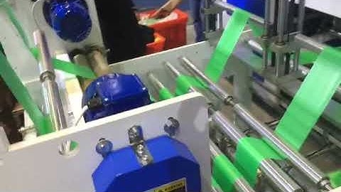 HSWX-450X2V  Two Lines Star Sealing Garbage Bag-on-roll Making Machine Coreless